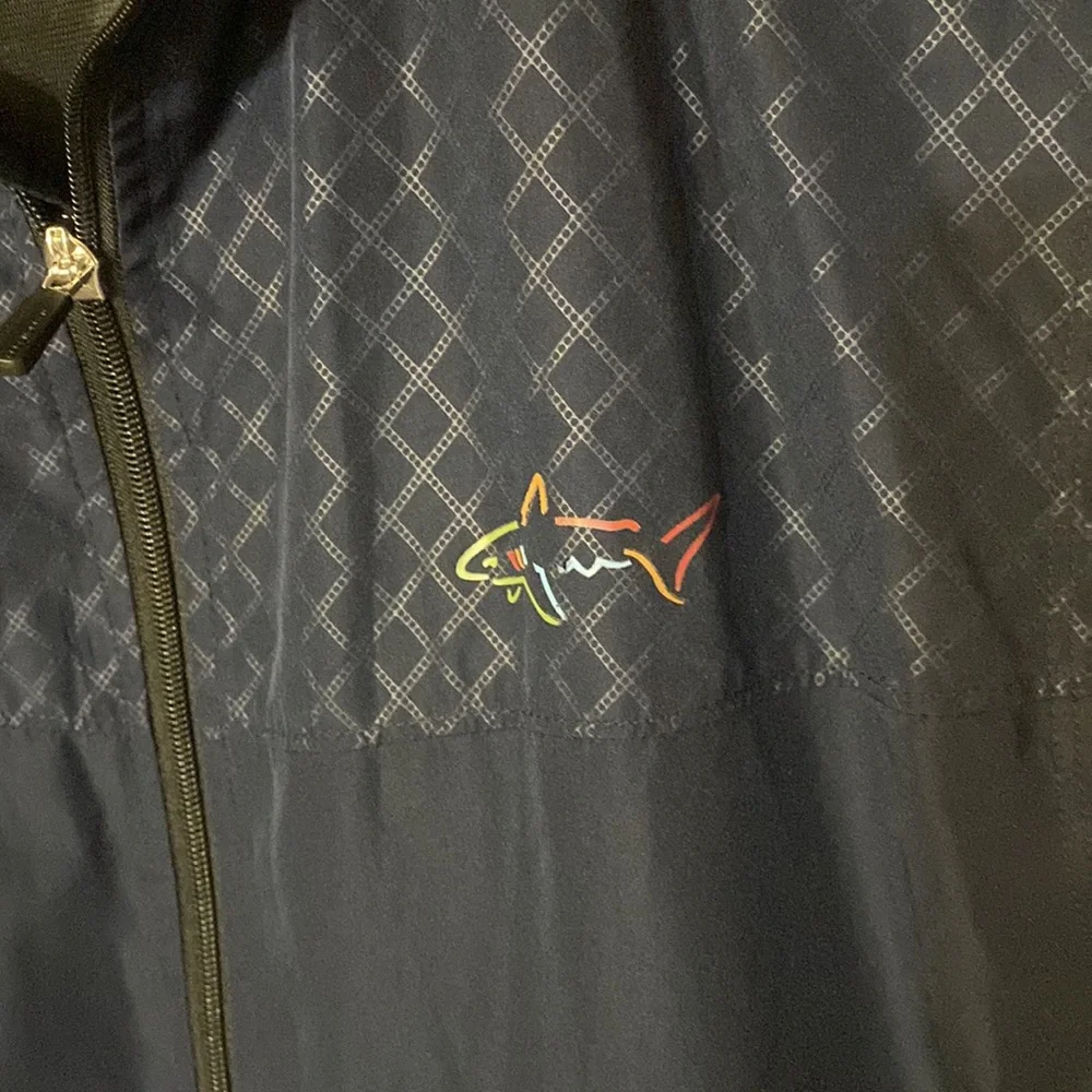 VINTAGE GREG NORMAN FOR LASSO ELBA size S windbreaker vest